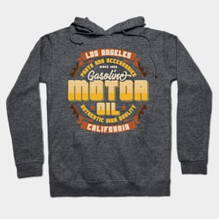 Los Angeles California Motor Oil Hoodie